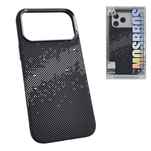 Чехол-крышка #36 mosbros (mag) для iphone 17 pro max черно-белый (j278) 