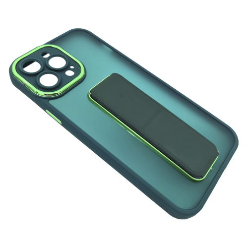 Чехол-крышка beauty с держателем для iphone 13pro зеленый