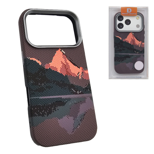 Чехол-крышка arrival для iphone 17 pro pixel mount черно-красны