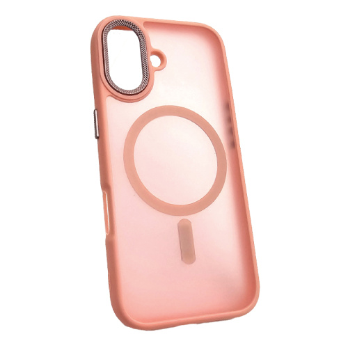 Чехол-крышка #83 magnetic collection mil-std для iphone 17 розовый
