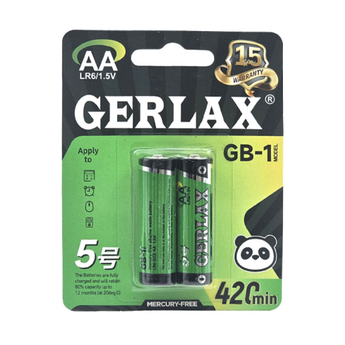 Бтарейки gerlax gb-1 (lr6/1.5v)420 min