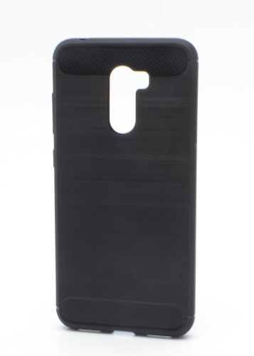Чехол-силикон rugged armor xiaomi pocophone f1 черный