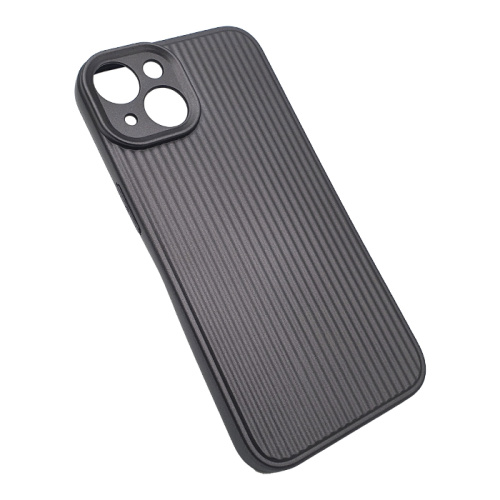 Чехол-силикон ycaden fluted для iphone 14 серый