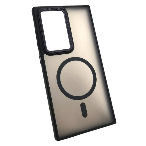 Чехол крышка magnetic collection mil-std для Samsung s24 ultra черный