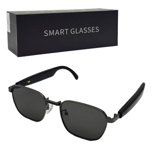 Очки smart glasses hhwl-088 (динамики) серо-черные