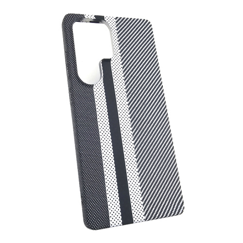 Чехол-крышка knit для Samsung s25 ultra band carbone белый