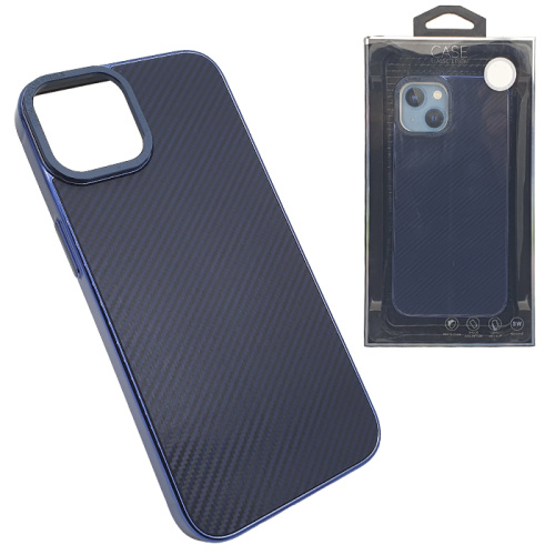 Чехол-крышка acrylic для iphone 13/14 синий