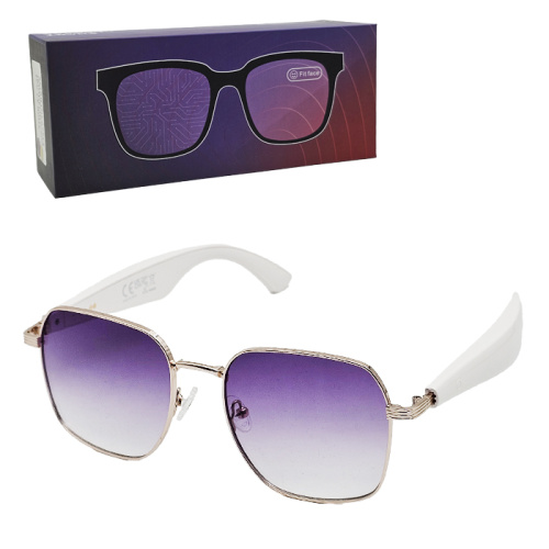 Очки smart glasses gy-200 (динамики) фиолетовые