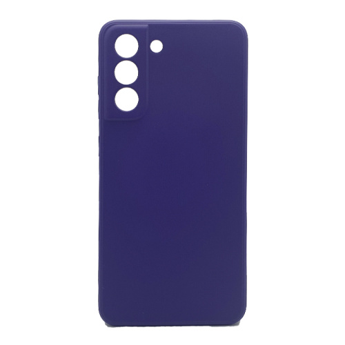 Чехол-силикон soft touch Samsung s21fe фиолетеовый