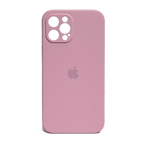 Чехол-силикон silicone case аналог (cam.protec) для iphone 12 pro (6.1) ежевичный