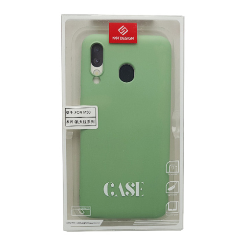 Чехол силикон kstdesign матовый Samsung m30 (2019) зеленый