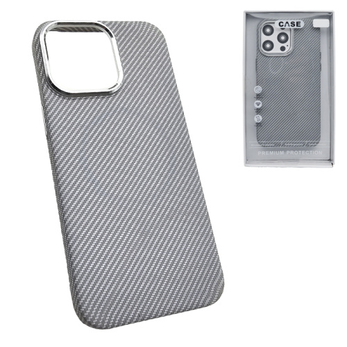 Чехол-крышка #25 (magsafe) для iphone 15 pro max carbone серый