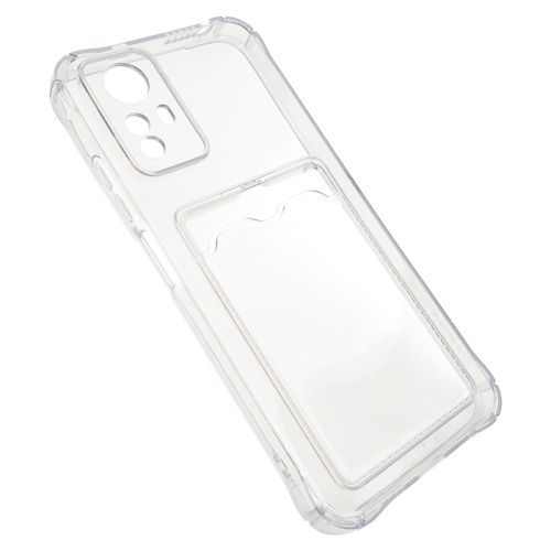 Чехол-силикон card holder xiaomi redmi note 12s прозрачный