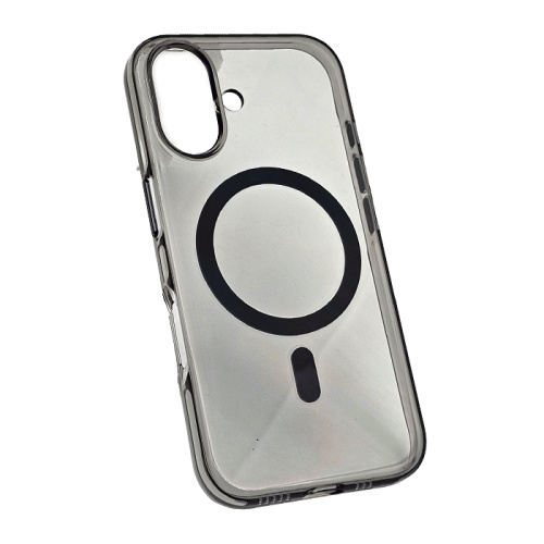 Чехол-крышка case #005 magsafe для iphone 16 черный