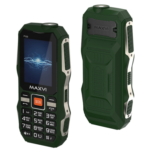 Тел.maxvi p100 green (eac)