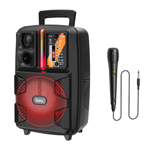 Акустическая колонка hoco bs37 dancer wireless черная