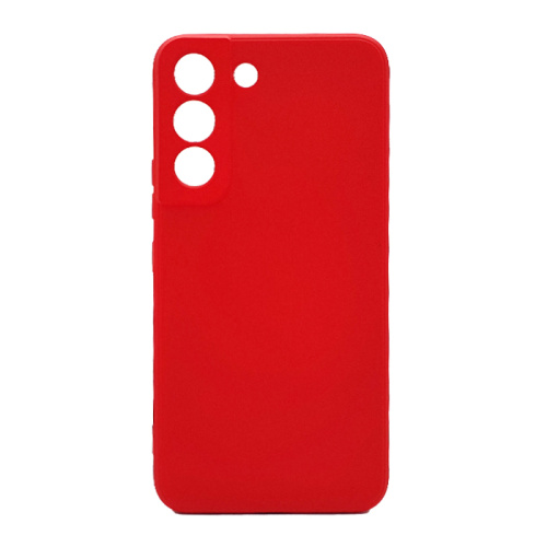 Чехол-силикон soft touch Samsung s22 красный