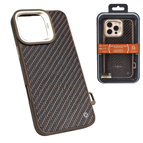 Чехол-крышка kajsa carbon fiber для iphone 16 pro max пустынный