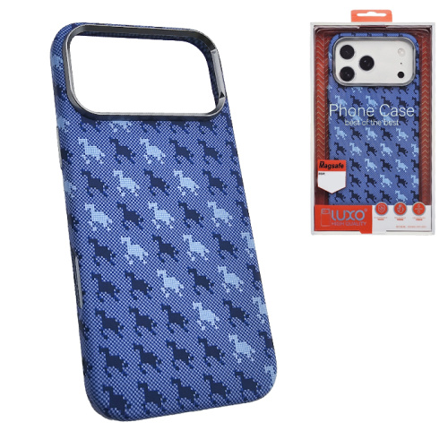 Чехол-крышка #61 luxo magsafe iphone 17 pro max horse синий