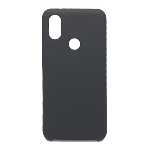 Чехол силикон silicone cover аналог xiaomi mi a2/6x черный