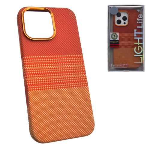 Чехол-крышка #47 light moonrise (magsafe) для iphone 13 pro оранжевый