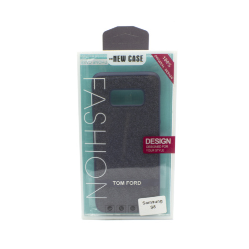 Чехол силикон tom ford ткань Samsung s8 синий