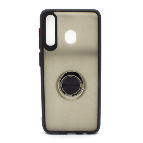 Чехол крышка matte кольцо Samsung a20/a30 (2019) черная