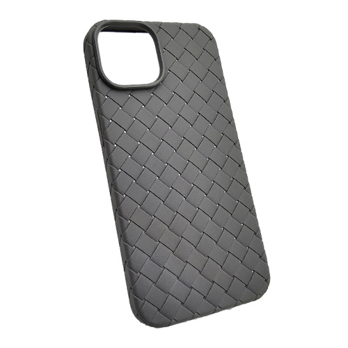 Чехол-силикон braid для iphone 13/14 титан