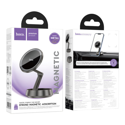 Автодержатель hoco h83 черный