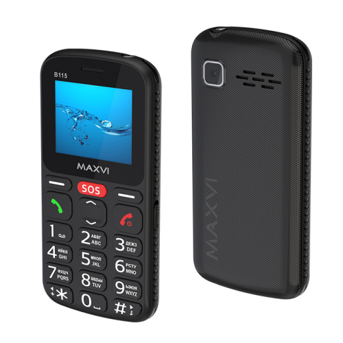 Тел.maxvi b115 black (eac)