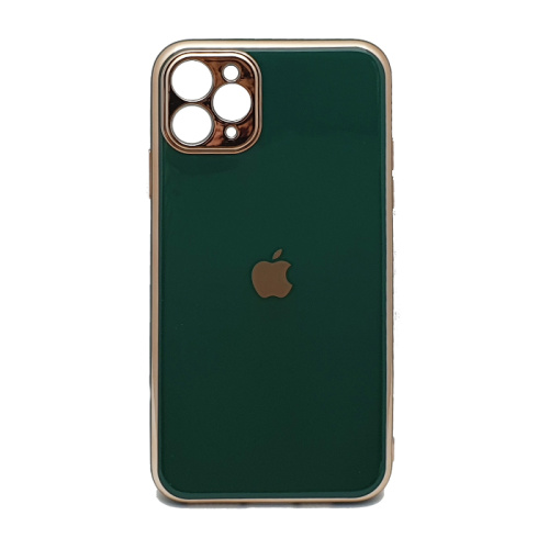 Чехол-силикон кантик yish для iphone 11pro max (6,5) серый