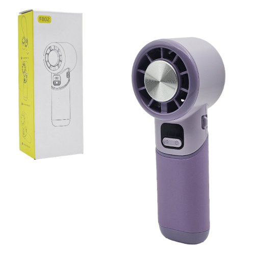 Вентилятор ручной/ складной ice fan f802 фиолетовый