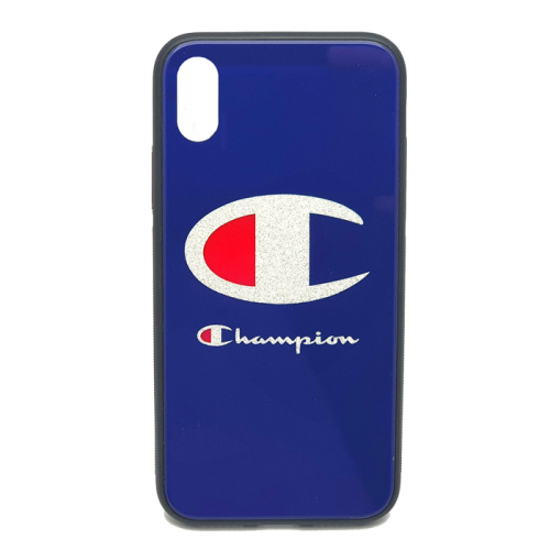 Чехол-крышка glass vip iphone x mix