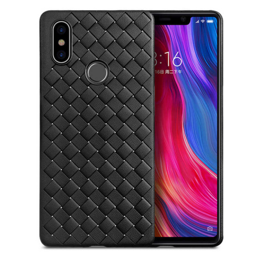 Чехол-силикон плетенка xiaomi redmi 8 черный