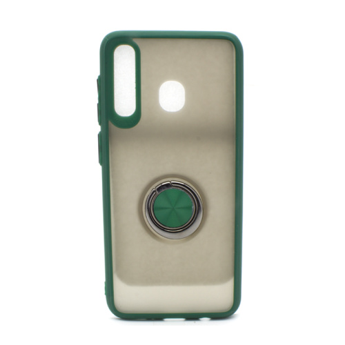 Чехол крышка matte кольцо Samsung a20/a30 (2019) зеленая