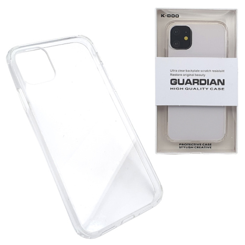 Чехол-силикон k-doo guardian для iphone 11 прозрачный