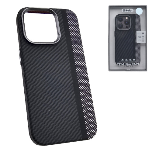 Чехол-крышка #53 ipefet magsafe для iphone 15 pro carbone (8)