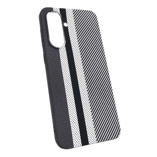 Чехол-крышка knit для Samsung s25 band carbone белый