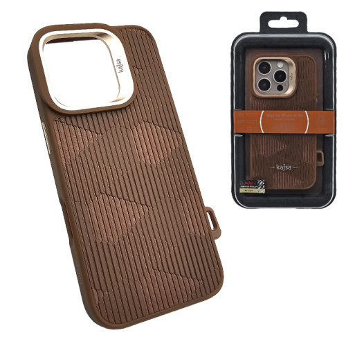 Чехол-крышка kajsa splendid 3d petal pattern для iphone 16 pro max brown