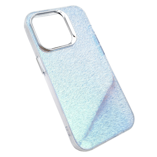 Чехол-крышка shine & glitters для iphone 14 pro max сиреневый