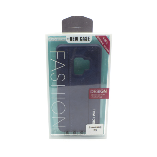 Чехол силикон tom ford кожа Samsung s9 синий