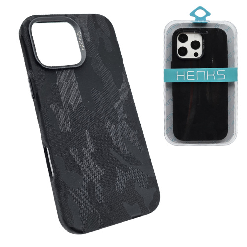 Чехол-крышка henks camo case для iphone 16 pro черный