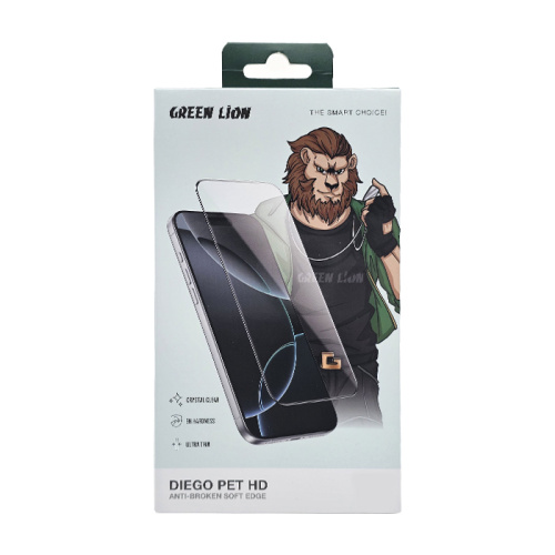 Стекло green lion diego pet hd iphone 17 pro прозрачный
