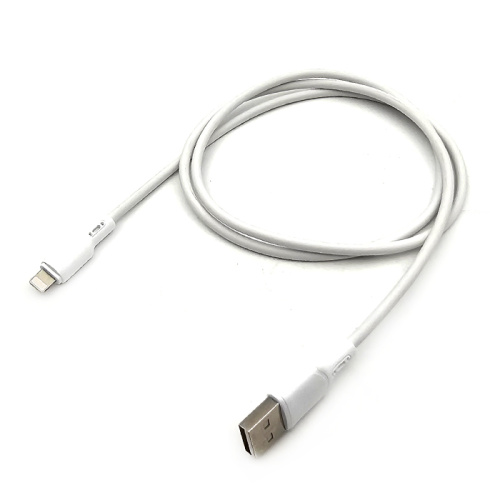 Кабель usb sata x20 lightning белый