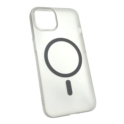 Чехол-крышка case #007 magsafe для iphone 15 grey