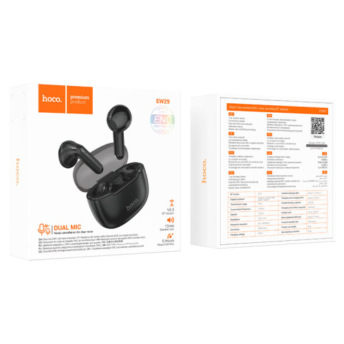 Hoco tws ew29 черные