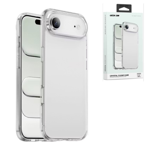 Чехол green lion crystal clear для iphone 17 air прозрачный