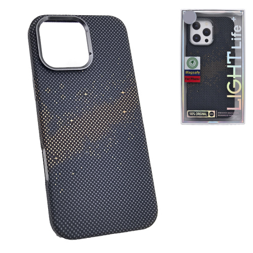 Чехол-крышка #47 light pixel star (magsafe) для iphone 16 pro max серый