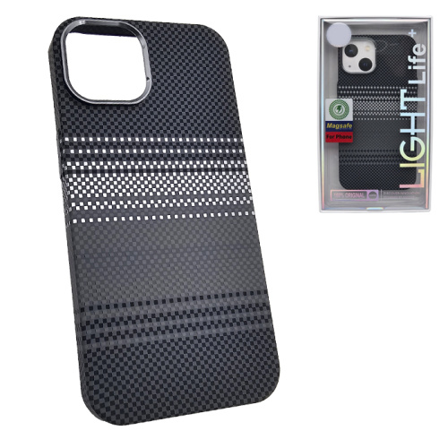 Чехол-крышка #47 light moonrise (magsafe) для iphone 15 черно-белый