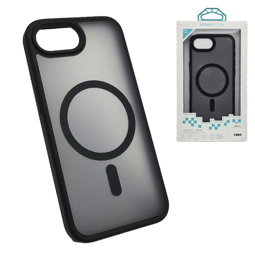 Чехол-крышка dfans matte magsafe для iphone 16e черный